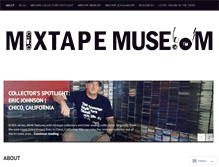 Tablet Screenshot of mixtapemuseum.org